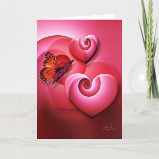 Nouvelle carte Love Valentine (Devant)