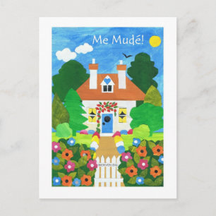 Nouvelle carte postale espagnole de faire-part