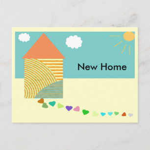 Nouvelle carte postale Faire-part