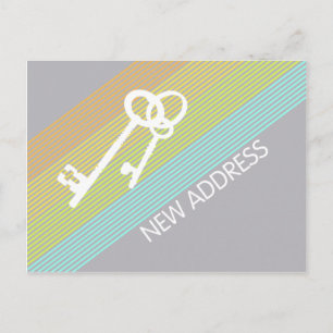 Nouvelle carte postale Faire-part d'adresse