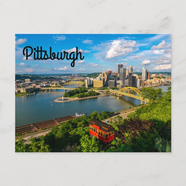 Nouvelle carte postale Pittsburgh Photo (Devant)