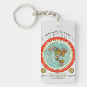 Nouvelle carte standard de la terre plate Earther