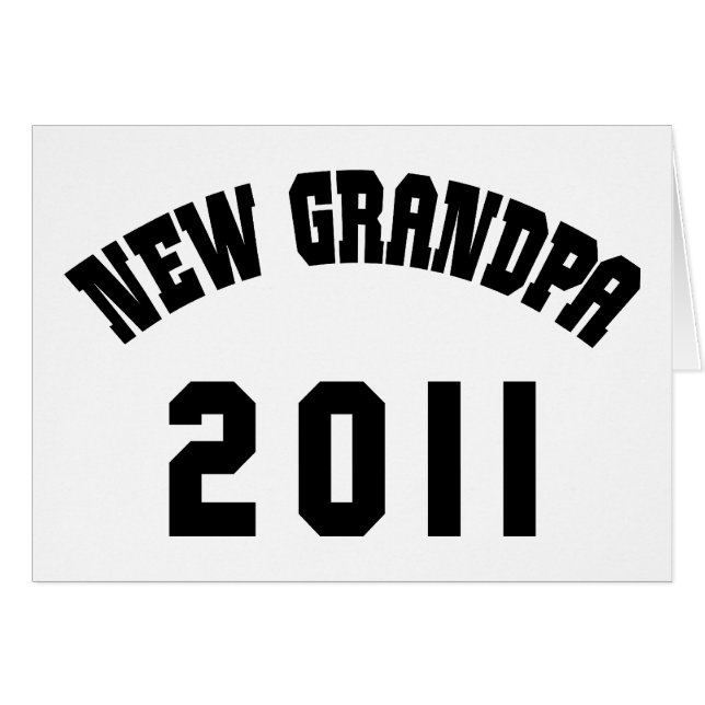 Nouvelle chemise 2011 de grand-papa (Devant horizontal)