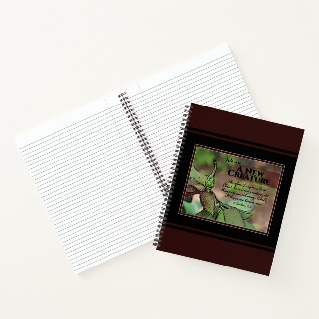 Nouvelle Créature Bible Verse Journal KJV -Spiral  (Intérieur)
