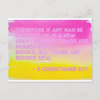 Nouvelle Créature en Christ - Carte postale de la 