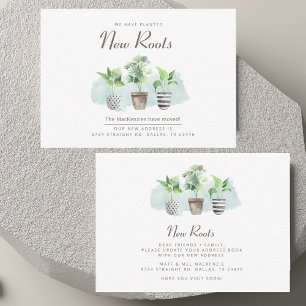 Nouvelle Faire-part de déplacement de changement d