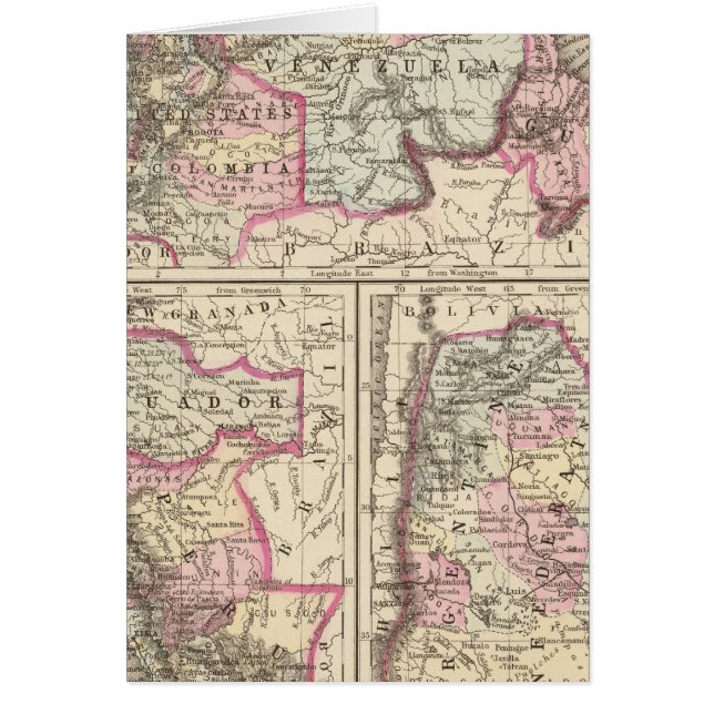 Nouvelle-Grenade, Venezuela, Guiana (Devant)