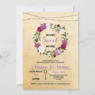 Nouvelle Invitation Rustique de Chauffage de Maiso