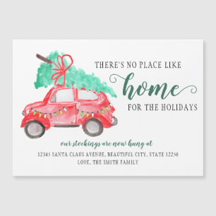 Nouvelle maison pour Noël vacances Faire-part de d