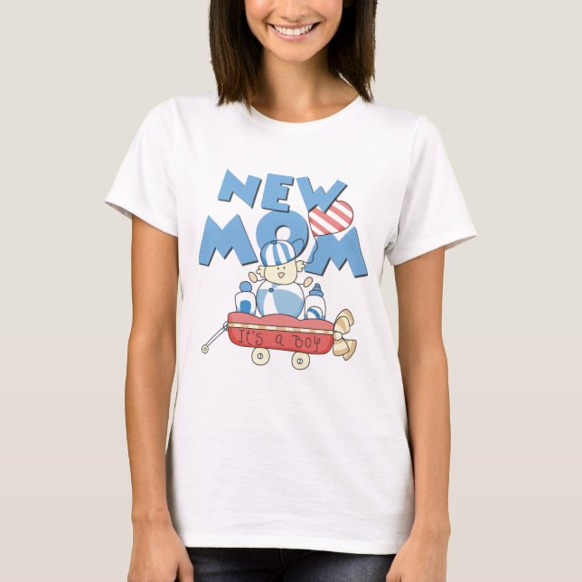 Nouvelle maman C'est un garçon Tshirts et cadeaux (Devant)