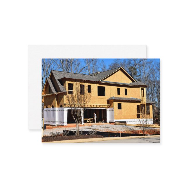 Nouvelle norme domestique, Carte de visite 3,5 pou (Devant/Arrière en situation)