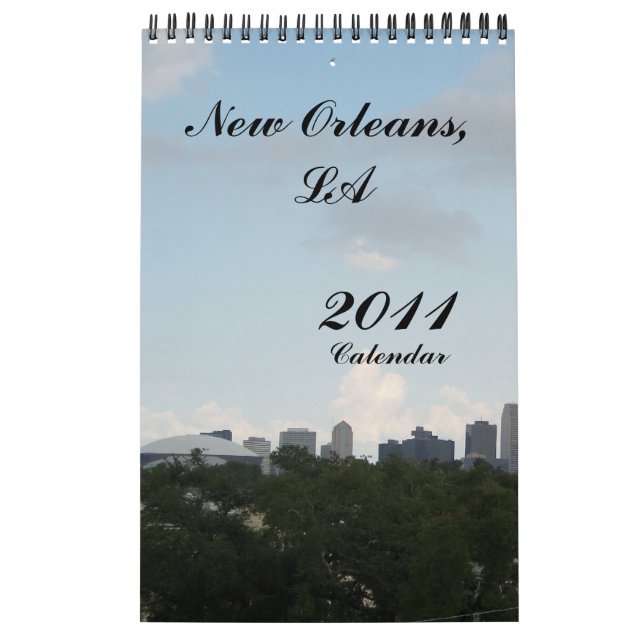 Nouvelle-Orléans, LA, 2011, Calendrier (Protection)