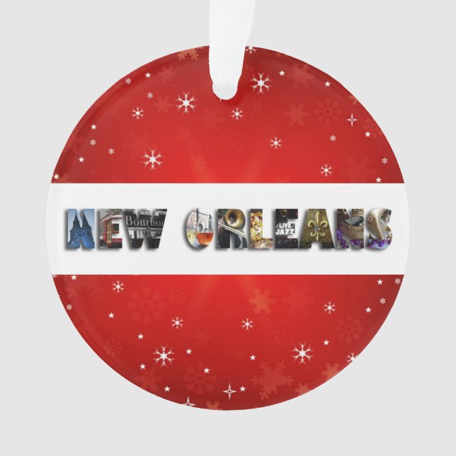 Nouvelle-Orléans Louisiane Quartier français Noël (devant)