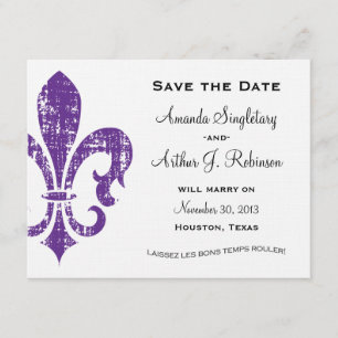 Nouvelle-Orléans   Save the date   Pourpre