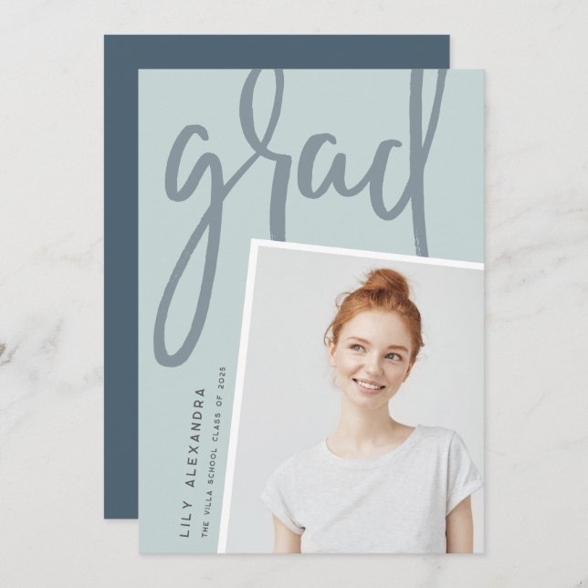 Nouvelle perspective | Faire-part d'obtention d'un (Devant / Derrière)