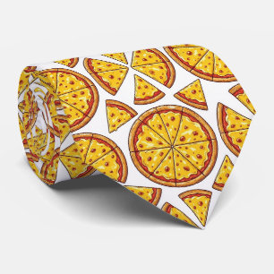 Nouvelle Pizza au Fromage Cravate à motif de Fas