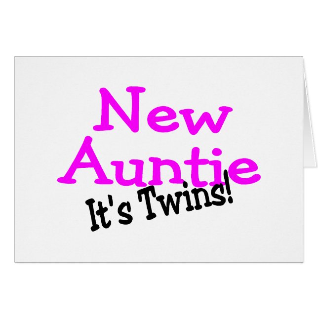 Nouvelle tante Of Twins (Devant horizontal)