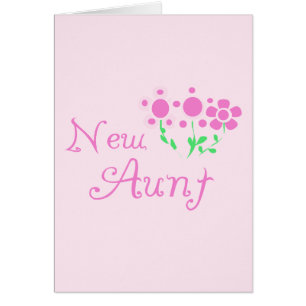 Nouvelle tante Pink Flowers Tshirts et cadeaux