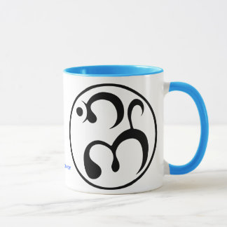 Nouvelle tasse de logo de mousson