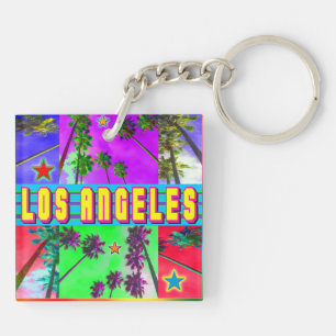 Nouvelle vie : Porte - clés de "Los Angeles"