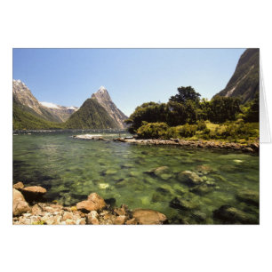 Nouvelle-Zélande, Miter Peak et Bowen River entran
