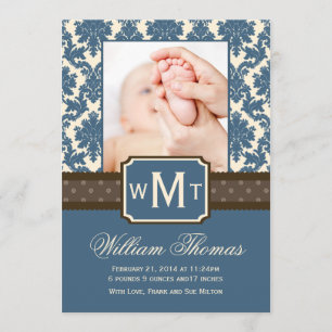 Nouvelles cartes Faire-part pour bébés