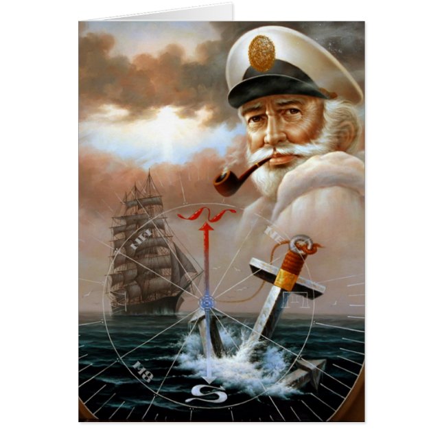 NOUVELLES et capitaine 2 de carte ou capitaine de (Devant)