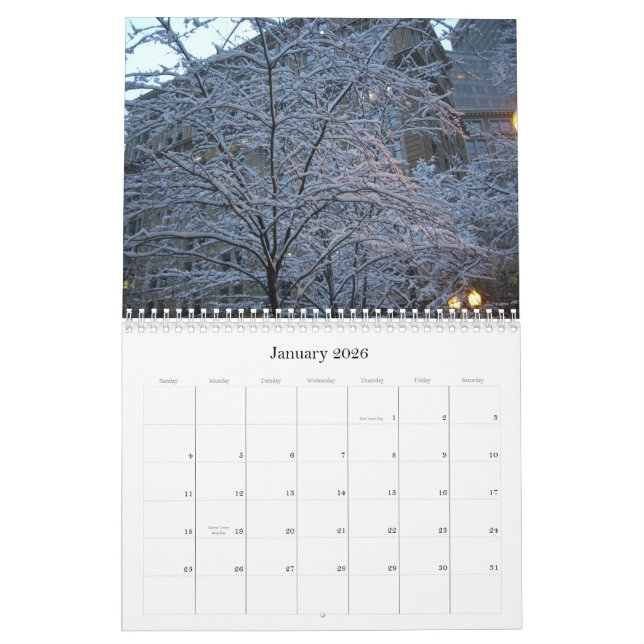 Nouvelles vues 2009, un calendrier de Ruth (Jan 2026)