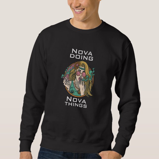 Nova doing sweatshirt (Front)