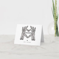 NOVA Halloween Gothic Skull Heart Hands