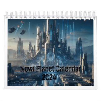 Nova Planet. Calendar 2024. 