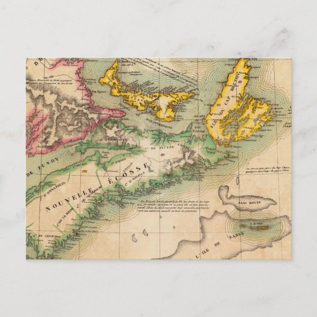 Nova Scotia and New Brunswick 44 Postcard (Front)