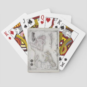 Nova Scotia and Newfoundland, from a Series of Wor Playing Cards