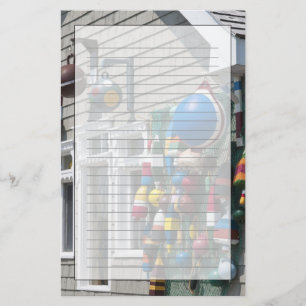 Nova Scotia, Canada. Buoy shop in  Blue Rocks in Stationery