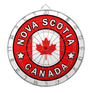 Nova Scotia Canada Dartboard