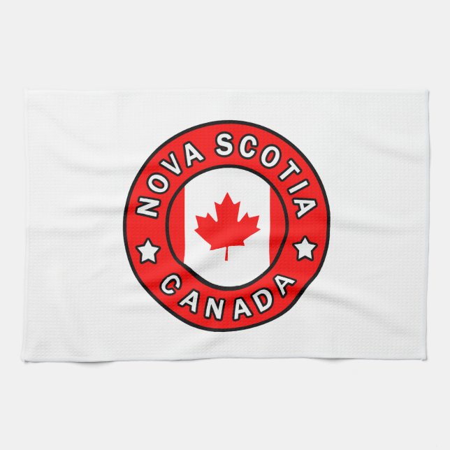 Nova Scotia Canada Kitchen Towel (Horizontal)