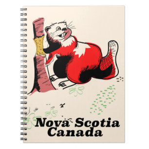 Nova Scotia canada Notebook