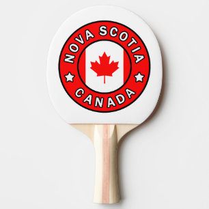 Nova Scotia Canada Ping Pong Paddle