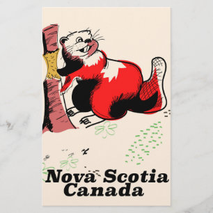 Nova Scotia canada Stationery