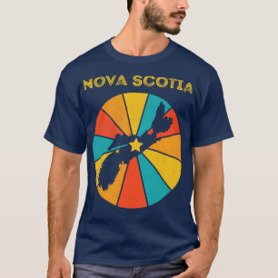 Nova Scotia Canada Vintage Distressed Souvenir T-Shirt