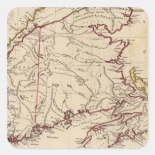 Nova Scotia, Cape Britain Square Sticker