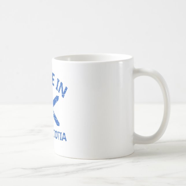 Nova scotia Coat of arms Coffee Mug (Right)