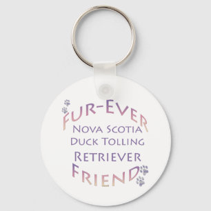 Nova Scotia Duck Tolling Furever Keychain