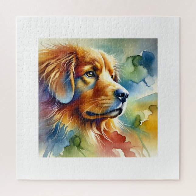 Nova Scotia Duck Tolling Retriever 250924AREF142 - Jigsaw Puzzle (Vertical)