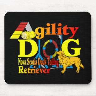 Nova Scotia Duck Tolling Retriever Agility Mouse Pad
