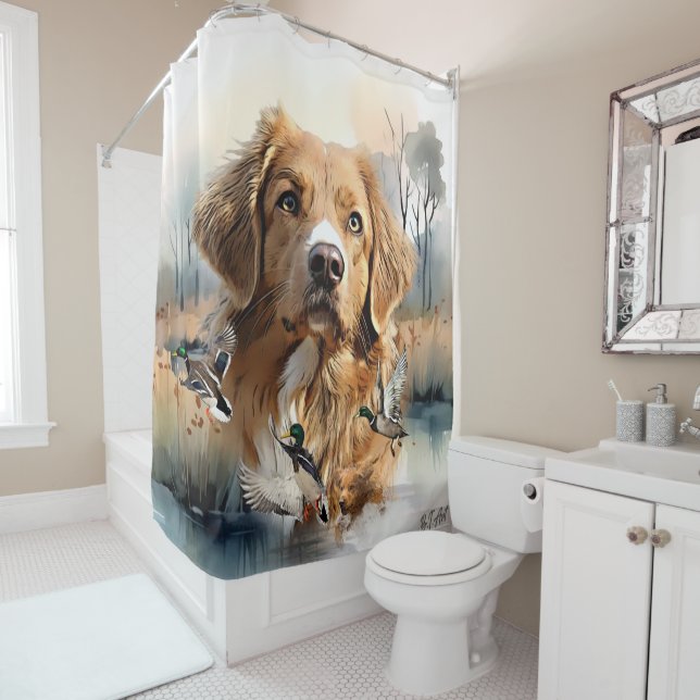 Nova Scotia Duck Tolling Retriever, Art (In Situ)