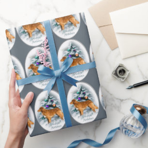 Nova Scotia Duck Tolling Retriever Christmas Wrapping Paper