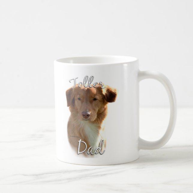 Nova Scotia Duck Tolling Retriever Dad 2 Coffee Mug (Right)
