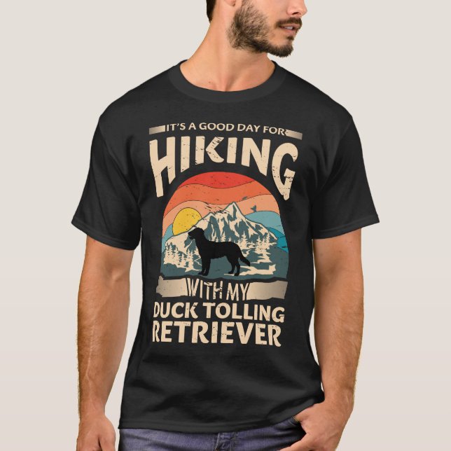 Nova Scotia Duck Tolling Retriever Hiking T-Shirt (Front)