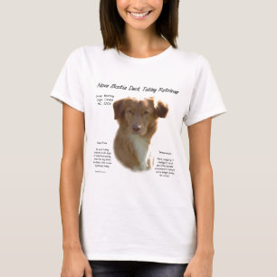 Nova Scotia Duck Tolling Retriever History Design T-Shirt